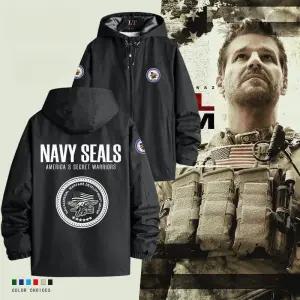 미 해군 NAVY SEAL 재킷 밀리터리 네이비씰 고어텍스 자켓 바람막이 후드 가을 겨울