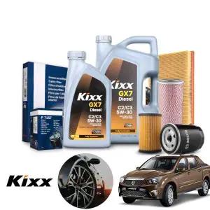 쌍용 코란도스포츠 2.0 디젤 킥스 2026 5w30 합성엔진오일 필터세트 오일교환 패키지