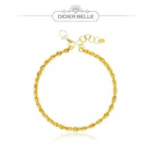 디디에벨라 24k 순금 꽈배기 팔찌7.5g