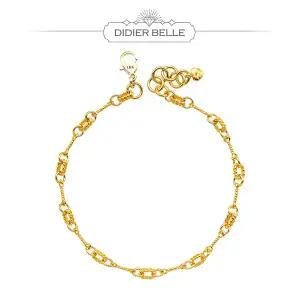 디디에벨라 24k 순금 미니 로프 체인 팔찌7.5g