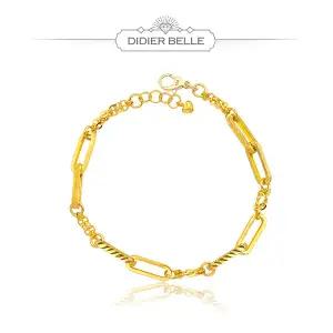 디디에벨라 24k 순금 샌딩 클립 팔찌11.25g