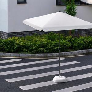 사각파라솔 대형 파라솔 정원 펜션 캠핑 방수 하프 햇빛 접이식