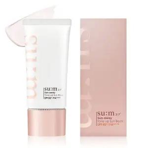 [NS홈쇼핑]숨37도 선-어웨이 톤업 선블럭 50ml / 데일리 선크림[35610555]