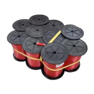 적끈 소(약80m) 10p/적색끈/다용도끈/노끈/끈/비닐끈/포장용품/택배끈/고정끈/박스끈/박스포장끈/줄/포장노