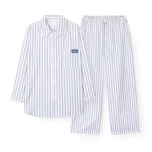 오르시떼 남녀공용 G151 블루잼 긴소매 파자마 세트