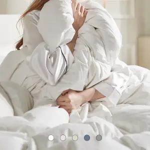 바운티풀 호텔침구 스탠다드 다운10% 간절기 구스이불+스트라이프 순면 이불커버 6컬러 SS/Q/K