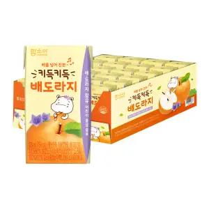 [함소아 홍삼음료] 키득키득 배도라지 125ml 24팩 1박스 *JMH_TB001