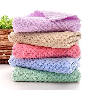 5P 세트 컬러 극세사 매직 행주 주방 수건 위생 핸드 타올 단체 대량