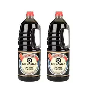 기꼬만 간장 1.8L  2개