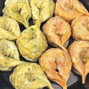 유별난 수제 얇은피 왕만두 고기1.4kg*2봉+김치1.4kg*2봉(총4봉)