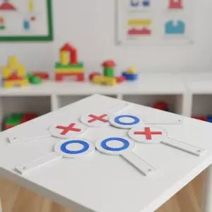 해피파티 OX 카드 이벤트 게임용품 정답 퀴즈 팻말 문제풀기 게임 복불복 푯말 (5개입)