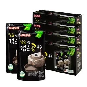 [삼육두유] 칼슘 넣은 검은콩 두유 190ml 80팩