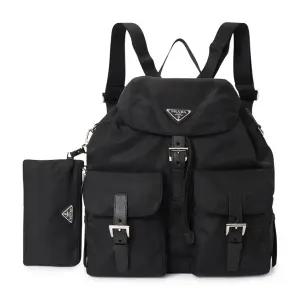 리나일론 미디엄 여성 백팩 1BZ811 RV44 F0002 OTM