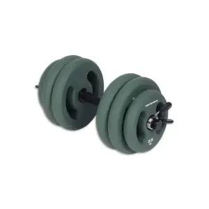 [THE-SPORTS]더스포츠 Evo Moss 무게조절 코팅 덤벨 아령 세트 홈트 헬스, 27kg 1개