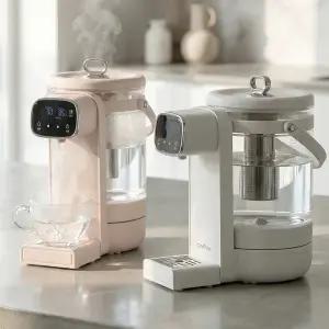 온휴 자동 출수형 분유포트 무선 전기 티포트