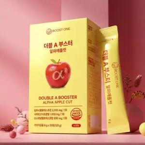 부스트원 알파CD 알파애플컷 알파시클로덱스트린 애사비 고함량 올인원케어 1박스, 20포