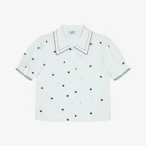 베스띠벨리 세이브존01 자수포인블라우스  BKBAG2477