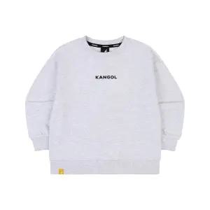 [캉골키즈](대구신세계)레터링 스탠다드 핏 스 셔츠 SA 0001 멜란지 그레이_ASACMT00010MY