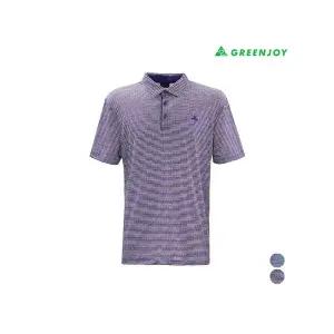 [아웃도어스/그린조이]남성 물결 패턴 티셔츠