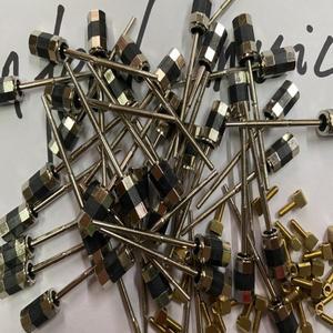 5개입 니켈 실버 바이올린 활 나사 마운트 4/4 또는 1/2 비올라 첼로 부품