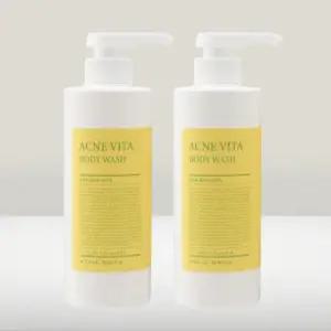 [오겐블릭] 아크네 비타 등드름 바디워시 X2(500ml+500ml)