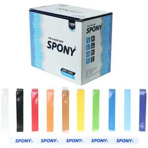 SPONY 배드민턴 오버그립(N-1000) 10종 혼합 100개입