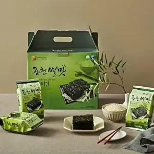 광천별맛 파래 식탁김 총 36봉 (15g x 12봉) x 3박스