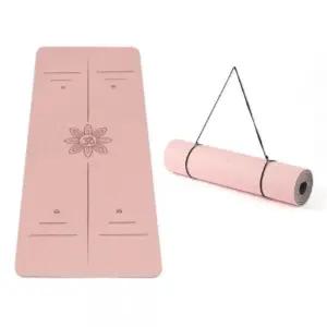 가이드라인 요가매트 핑크 스트레칭매트 에어로빅매트