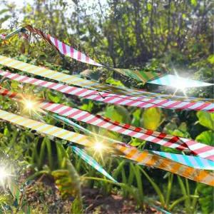 농업용 참새 퇴치 소형 반사 필름 줄끈 테이프 80M 새쫓는끈 새?는줄 새보호끈