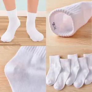 bns 남녀 커플 학생 무지 중목 양말 학생양말 여학생양말 교복양말 흰양말 여자발목양말