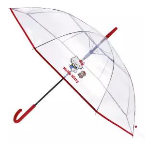 산리오 귀여운 캐릭터 빅빼꼼 장우산 주니어 어린이 초등학생 초등 우산 60cm (헬로키티 옵션)