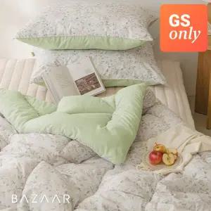 [바자르/GS단독] 엘로디 먼지없는 사계절 차렵이불세트+패드 Q