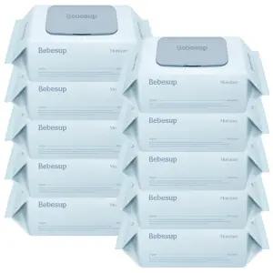 베베숲 모이스처 80매 캡형 물티슈 x10개