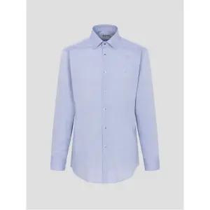 [로가디스] (EASY CARE) 레귤러핏 도비 무늬 드레스 셔츠 - 네이비 (MA6164RR3R)