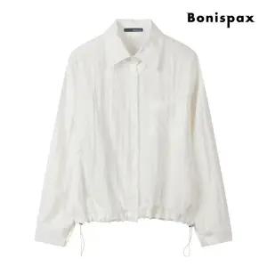 [보니스팍스](신세계 사우스시티)바스락 링클 스트링 포켓 셔츠 (XQ2SH006M0)