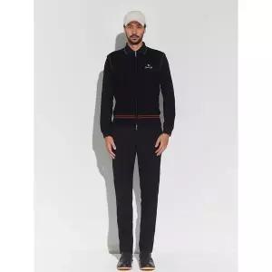 [아웃도어스/가먼트골프]가먼트골프 남성 케이블 하이넥 풀오픈 니트 베스트 GMKVD308