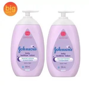 존슨즈 베드타임 로션 500ml 2개 라벤더