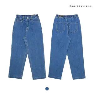 [카이아크만]여)저온스 원턱 와이드 데님(FKOMDDW553P