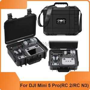 DJI호환  Mini 5 Pro 하드 쉘 보호용 공구가방 여행용 드론 핸드백 운반 케이스 방수 충격방지 가방