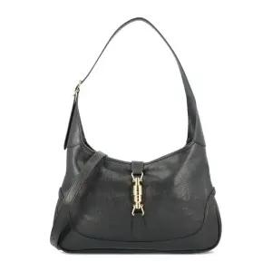 블랙 가죽 골드 클라스프 숄더백 863136 AAGDJ1000