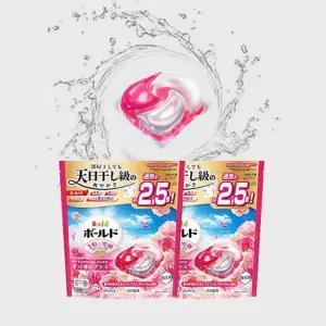 캡슐 세탁 세제 핑크 프리미엄블러썸 28개입 x 2팩