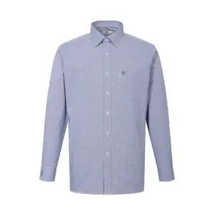 [아울렛] 면혼방 마이크로패턴 드레스셔츠 레귤러핏_DLP2SHDL421N1