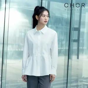 코어 어센틱 26SS 페플럼 블라우스