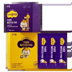 두드림 아이클타임 FGO 에프지오 키성장 청소년 성장기 유산균발효굴추출물 젤리 어린이 종합영양제