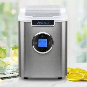 신일 아이스 메이커 제빙기 SIM-R14HM 카페 음식점 놀이방 홈카페 음식점 사무실 이동형 제빙기