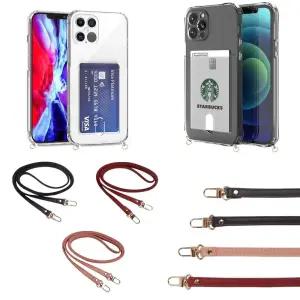 갤럭시 S24울트라 S928 방탄 카드 +가죽 롱 목줄