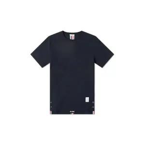 [톰브라운] 백 스트라이프 티셔츠 네이비 MJS056A 00050 415 121665795