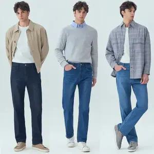 26SS 봄 남성 라이크라 스트레이트 데님 3종