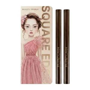 뷰티피플 철벽녀 스퀘어 엣지 아이 라이너 스퀘어 브라운X2개