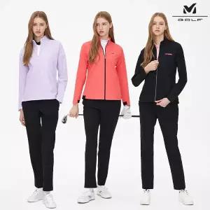 밀레골프 B 퍼펙트핏 트리코트 집업 여성 3컬러 택1